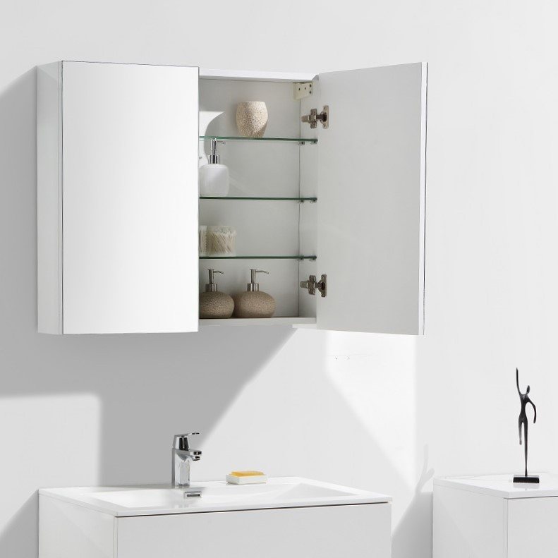 Armario espejo baño 80cm MONTADO SIENA – Entorno Baño