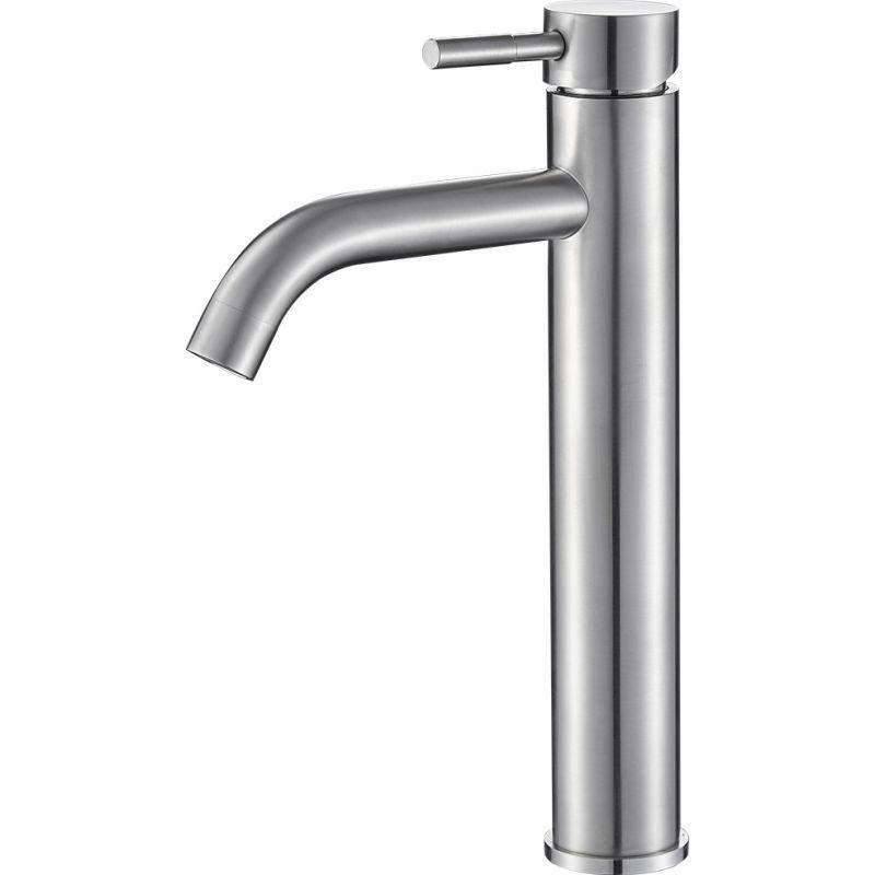 Grifo lavabo alto SLIGO acero cepillado – Entorno Baño