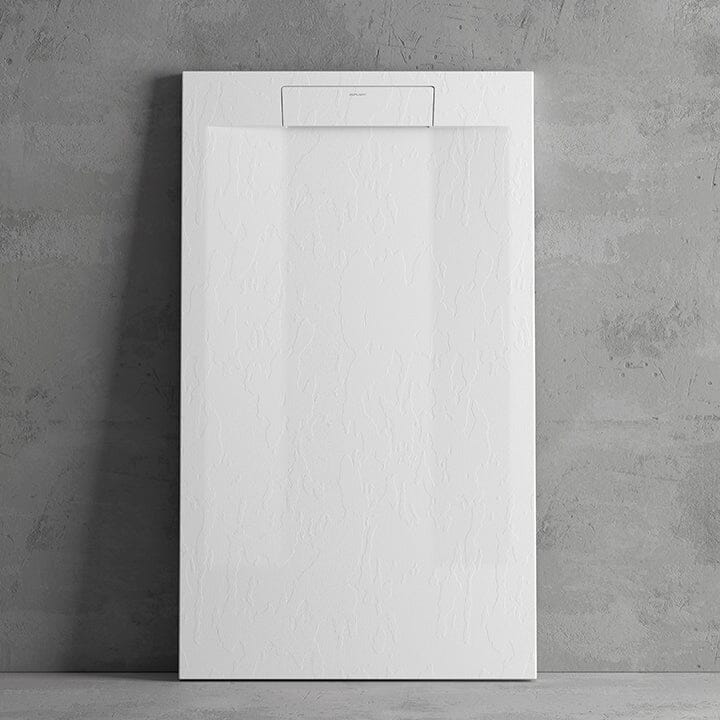 Plato de ducha pizarra SUEZ BLANCO