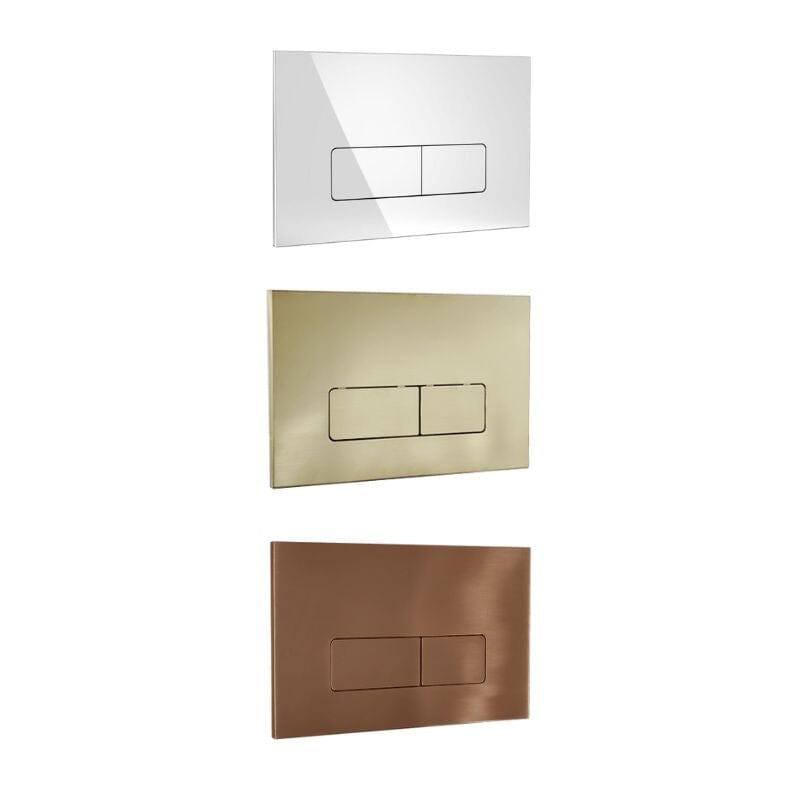 PACK inodoro suspendido cerámica TURIN con cisterna y pulsador