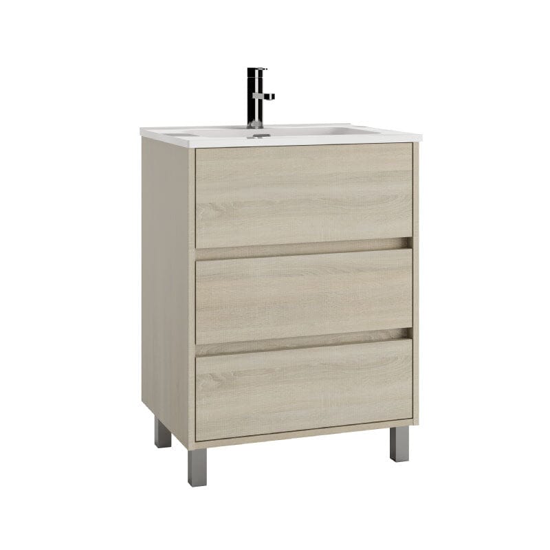 Mueble de Lavabo con Patas ALCOA - 60 cm de ancho - Entorno baño