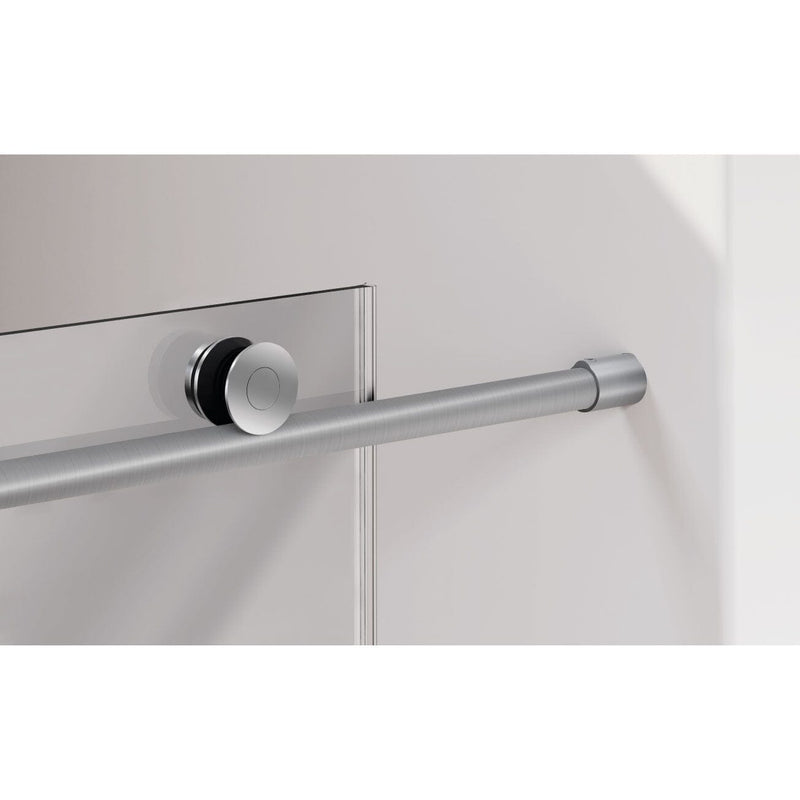 Frontal de ducha + Puerta Corredera BABILÓN Cromado - Entorno baño