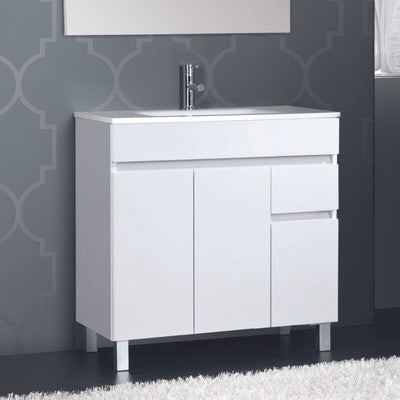 Mueble de Lavabo con Patas CLIF  - 80 cm de ancho - Entorno baño