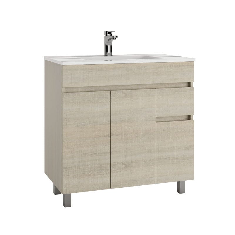 Mueble de Lavabo con Patas CLIF - 80 cm de ancho - Entorno baño