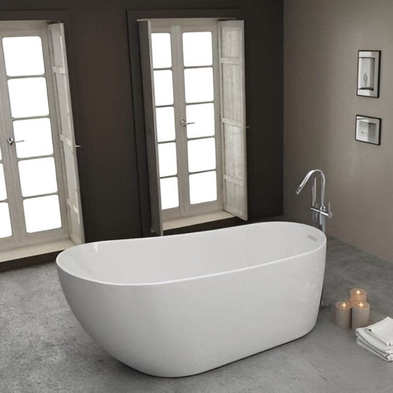 Bañera exenta acrílico DALIA BLANCA | SANYCCES