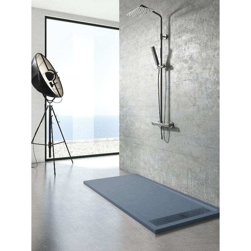 Plato de ducha resina ELITE ANTRACITA