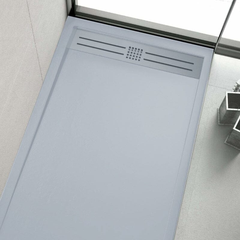 Plato de ducha resina ELITE CENIZA