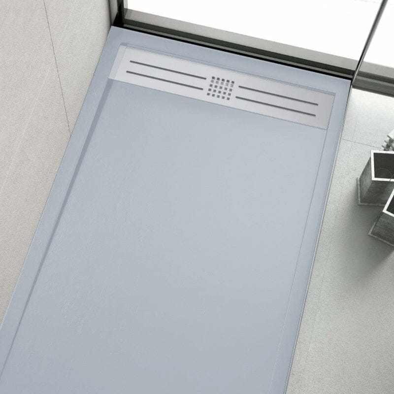 Plato de ducha resina ELITE CENIZA