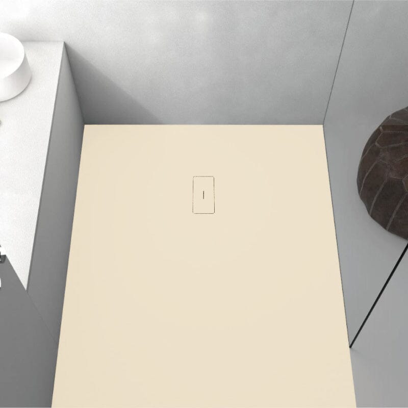 Plato de ducha resina FUSION CREMA