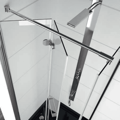 Barra estabilizadora para mampara de ducha WALK-IN hasta 120 cm - Entorno Baño