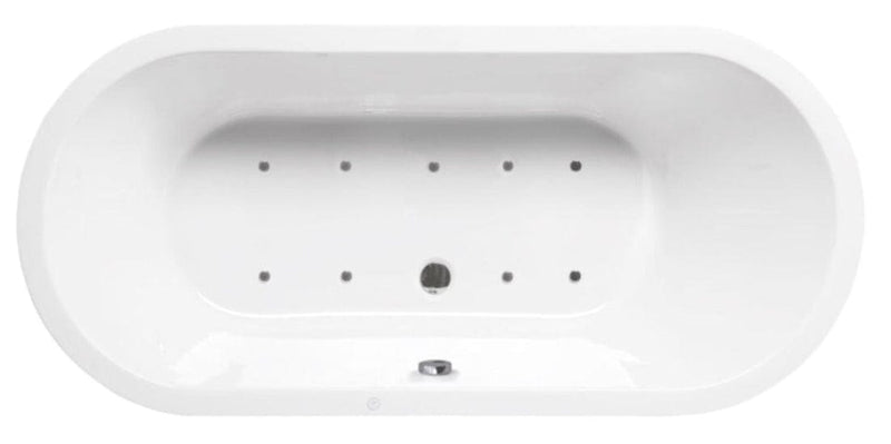 Bañera de hidromasaje ovalada LOFT blanca SANYCCES