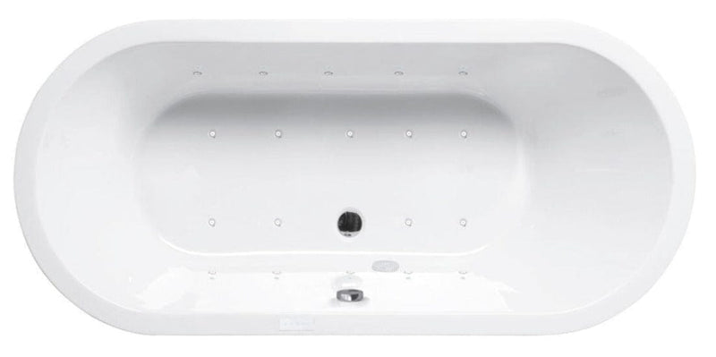 Bañera de hidromasaje ovalada LOFT blanca SANYCCES