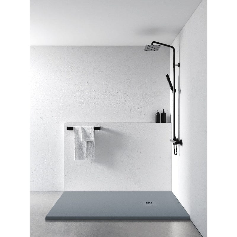 Plato de ducha resina MADISON CENIZA