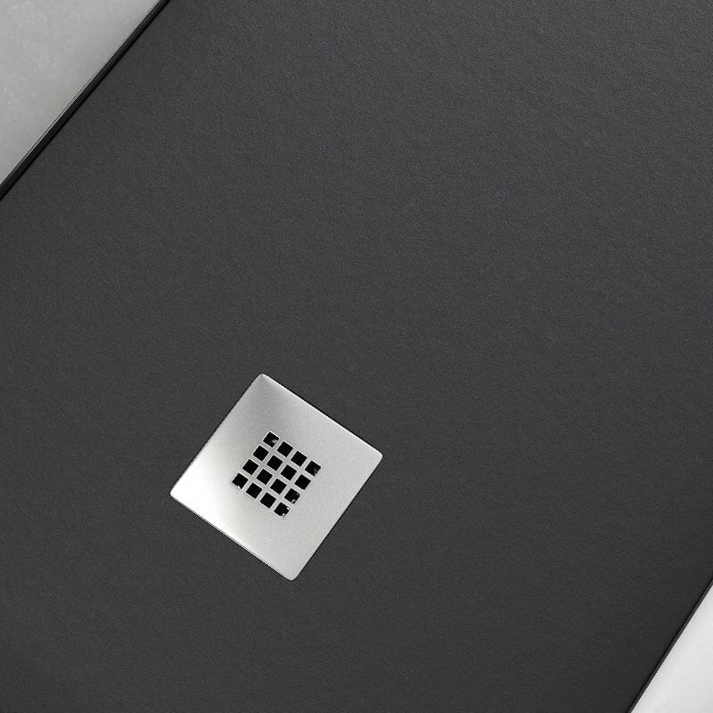 Plato de ducha resina MADISON NEGRO