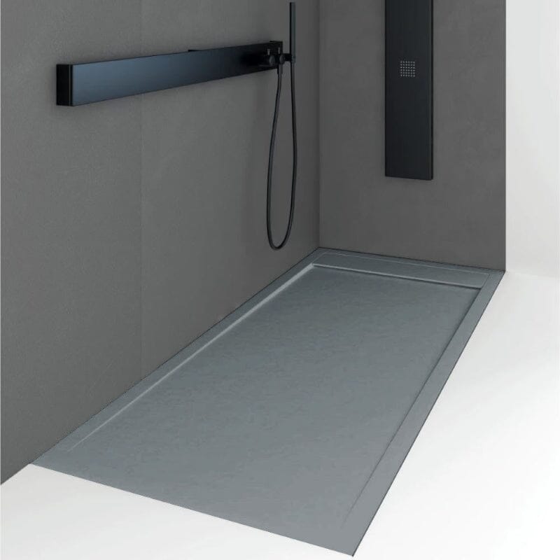 Plato de ducha resina QUORE ANTRACITA