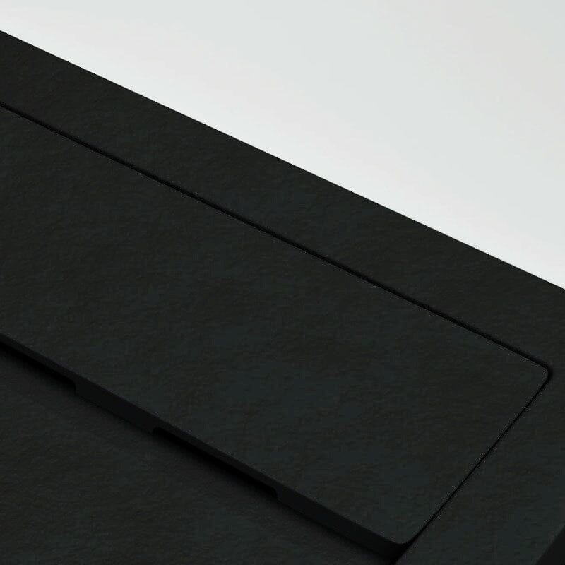 Plato de ducha resina QUORE NEGRO