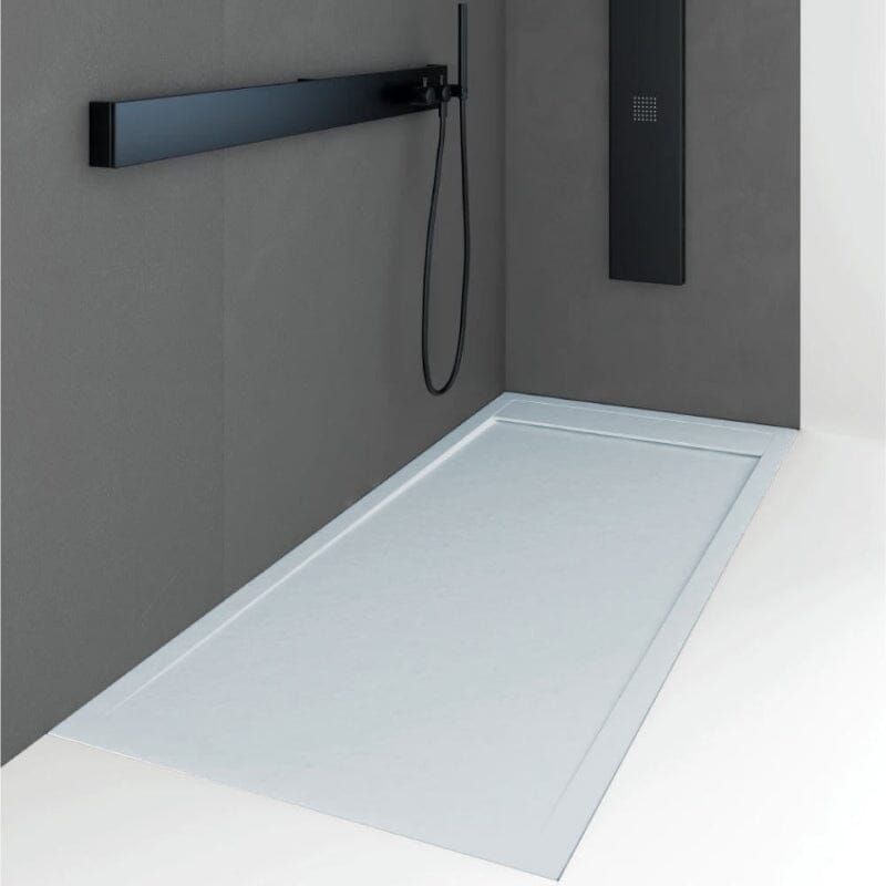 Plato de ducha resina QUORE CENIZA