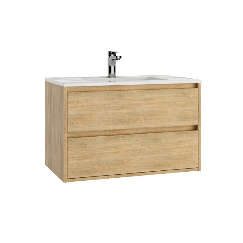 Mueble de Lavabo Suspendido SADO - 80 cm de ancho - Entorno baño