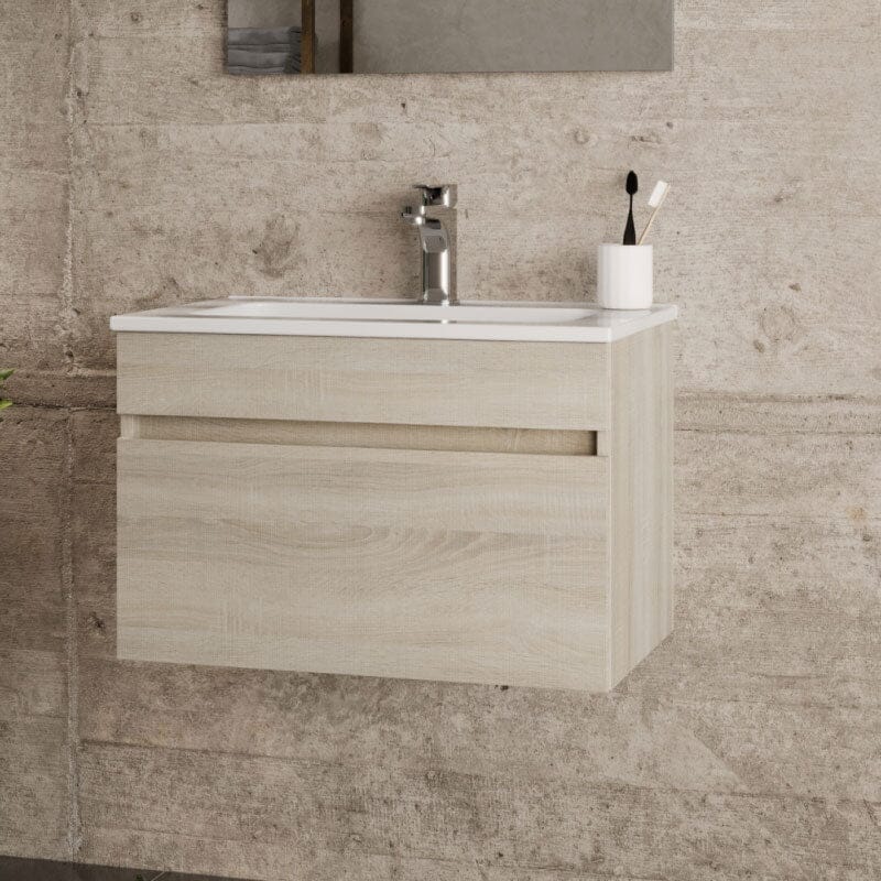 Mueble de Lavabo Suspendido SOKI - 60 cm de ancho - Entorno baño
