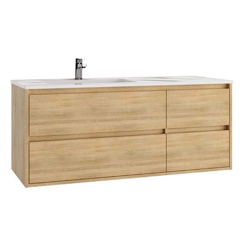Mueble de Lavabo suspendido TUELA - 120 cm de ancho - Entorno baño