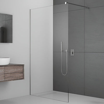 Panel fijo de ducha WALK IN Perfil Cromado - Entorno baño