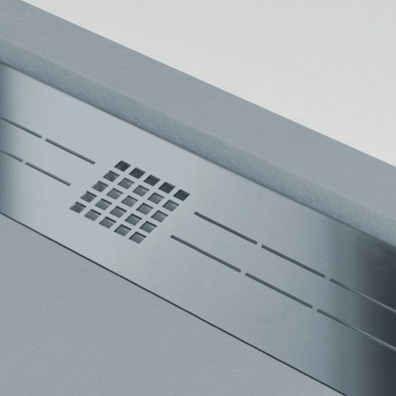 Plato de ducha resina ELITE CENIZA