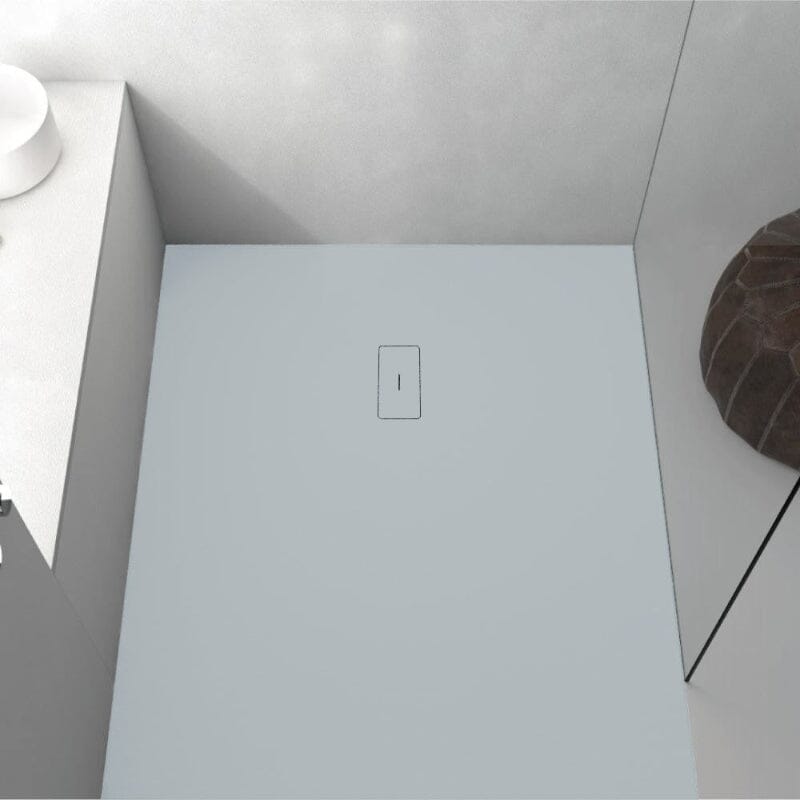 Plato de ducha resina FUSION CENIZA