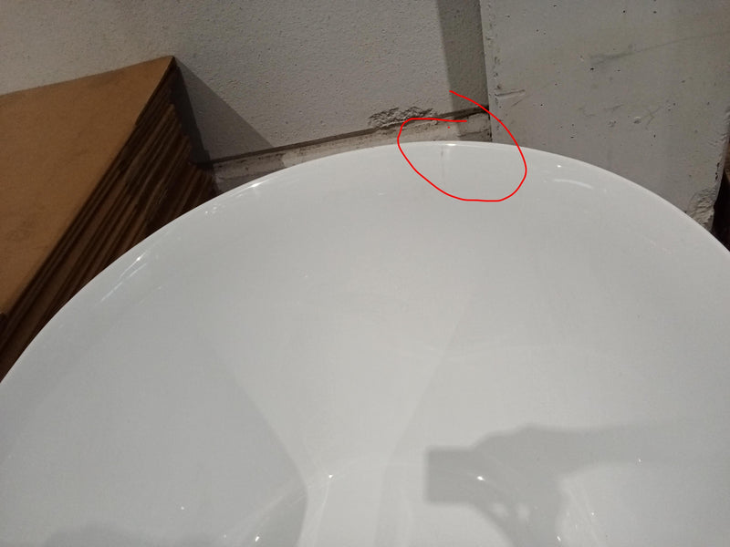 Oferta - Bañera exenta LISBON 170 cm brillante