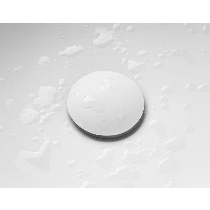 Lavabo BLANCO MATE sobre encimera redondo BOL Ø41cm marmol cultivado - Entorno Bano