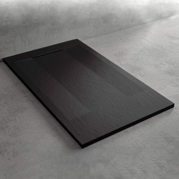 Plato de ducha pizarra SUEZ NEGRO