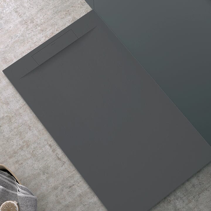 Plato de ducha pizarra SUEZ ANTRACITA