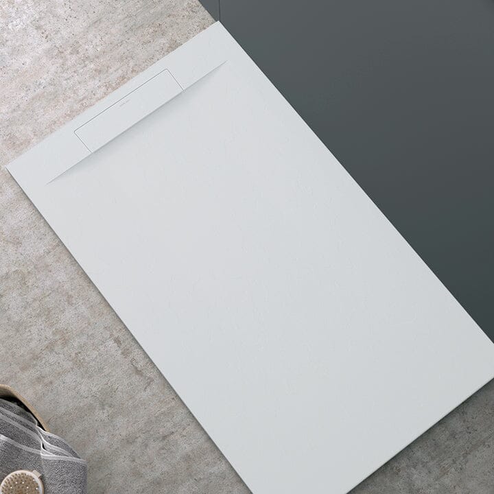 Plato de ducha pizarra SUEZ BLANCO