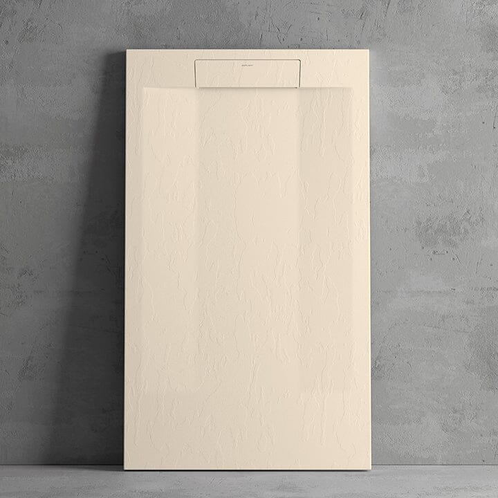 Plato de ducha pizarra SUEZ CREMA