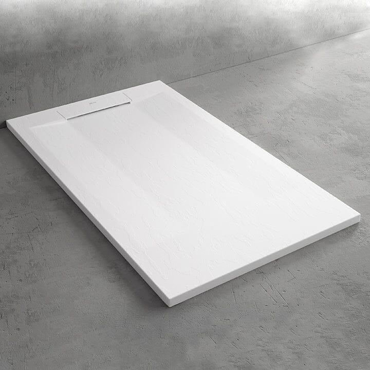 Plato de ducha pizarra SUEZ BLANCO
