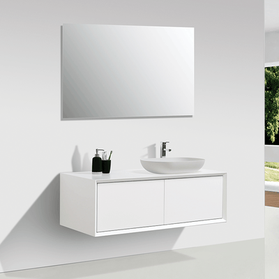 Mueble de baño con lavabo Nica blanco 50x29 cm