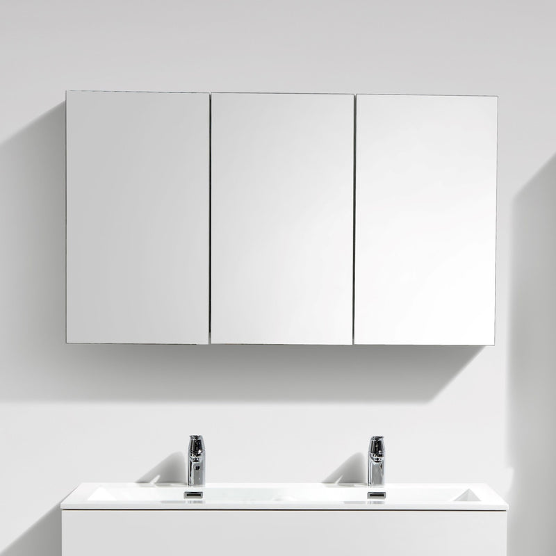 Armario espejo baño 120cm MONTADO SIENA – Entorno Baño