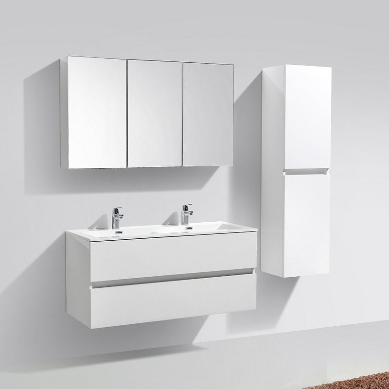 Armario espejo baño 120cm MONTADO SIENA – Entorno Baño