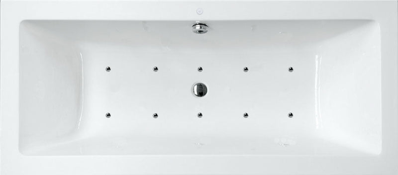 Bañera exenta rectangular CUBE SANYCCES blanca - Entorno baño