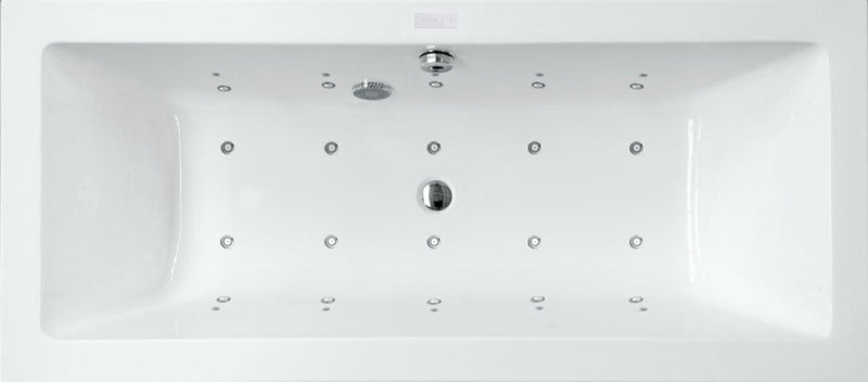 Bañera rectangular CUBE SANYCCES blanca - Entorno baño