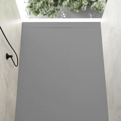 Plato de ducha resina COVER CENIZA - Entorno baño