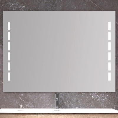 Espejo de bano CRETA. Luz fria LED integrada en el espejo