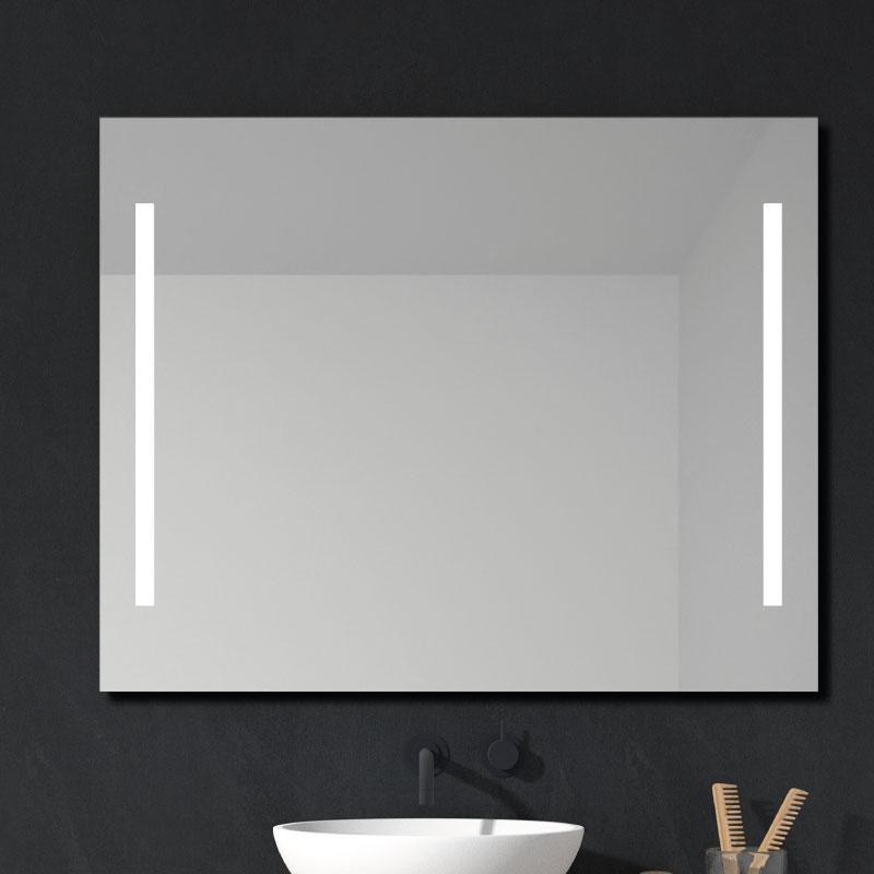 Espejo de bano FORMENTERA. Luz fria LED integrada en el espejo