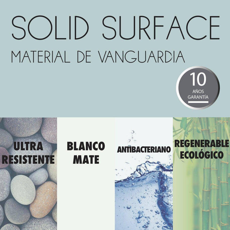 Bañera moderna Solid Surface MODERN | SANYCCES - Entorno Baño