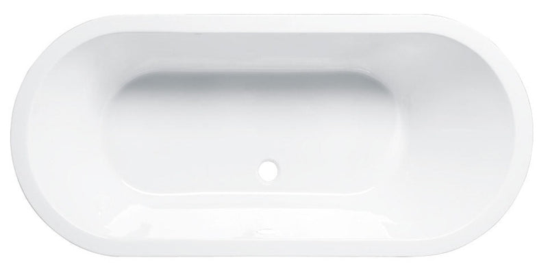 Bañera de hidromasaje ovalada LOFT blanca SH SANYCCES - Entorno Baño