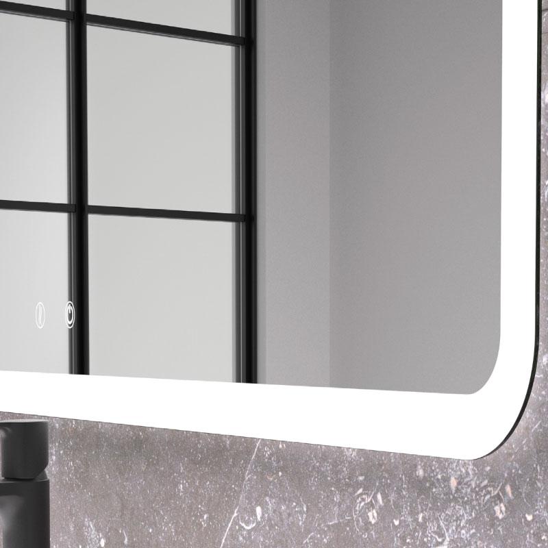 Espejo de baño MYKONOS. Luz fría LED integrada en el espejo - Entono baño