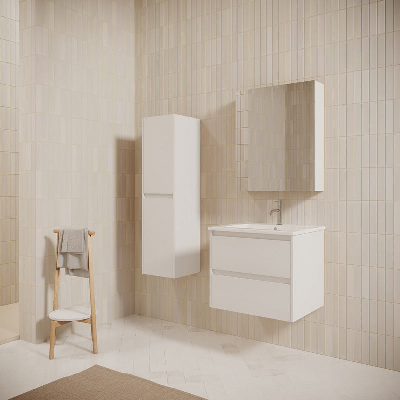 Mueble lavabo + lavabo 60 cm FORTINA blanco - Entorno baño