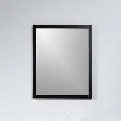 Espejo NEO rectangular 56x70cm con marco negro mate