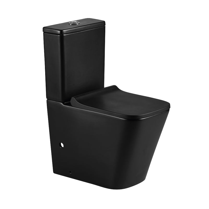 Inodoro PISA negro cisterna baja - Entorno baño