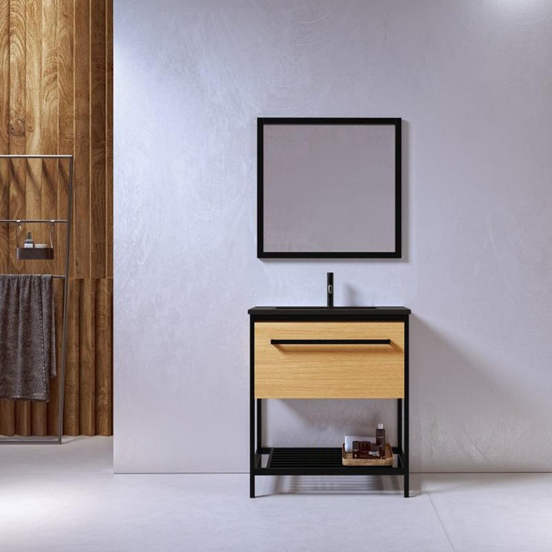Mueble lavabo VIREO 80cm con lavabo negro - color a elegir for only 749,00  € von Bernstein Badshop