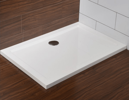 Plato de ducha 90x120cm LISCIO rectangular extra plano SoliCast® - Entorno Bano